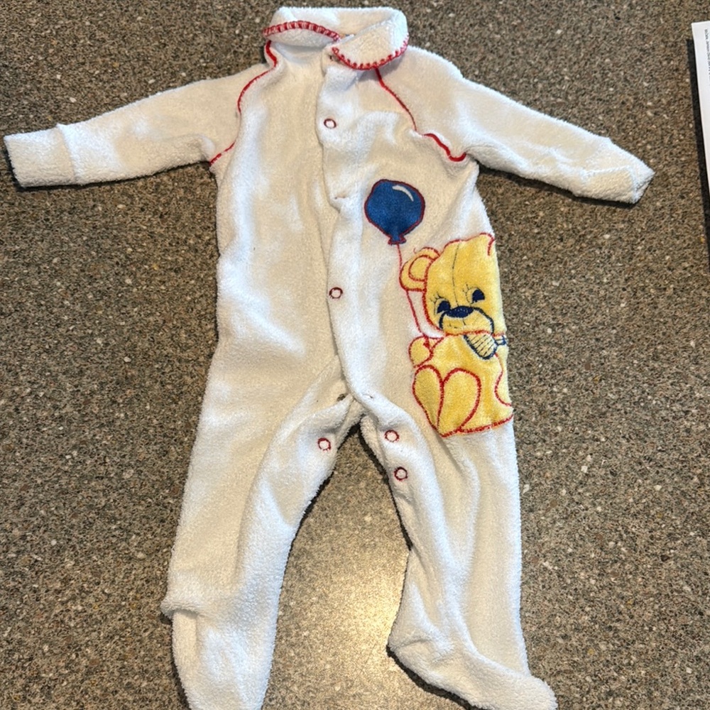 Vintage teddy bears pajamas